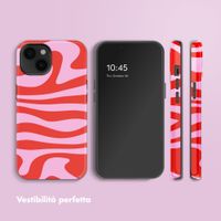 Selencia Cover posteriore Vivid con MagSafe Apple iPhone 14 - Dream Swirl Pink