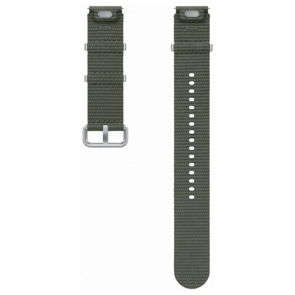 Samsung Cinturino Athleisure originale Samsung Galaxy Watch 4 / 5 / 6 / 7 / FE (20 mm) - Taglia M/L - Khaki