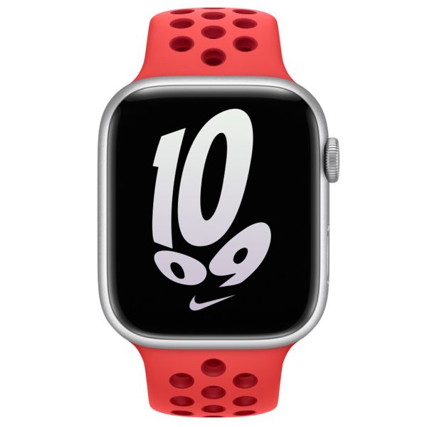 Apple Cinturino Nike Sport Apple Watch | 44/45/46/49 mm - Taglia S/M/L - Bright Crimson / Gym Red