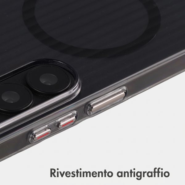 Accezz Cover Lite con MagSafe | Fluted | Samsung Galaxy S26 Ultra - Nero