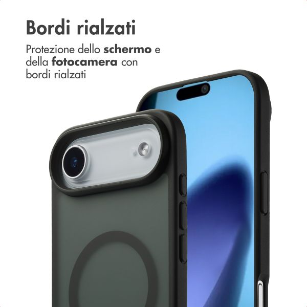 imoshion Cover posteriore Color Guard con MagSafe Apple iPhone Air - Nero
