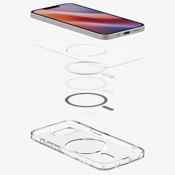 Spigen Cover Posteriore Ultra Ibrida con MagSafe Apple iPhone 17e / 16e - Clear / White