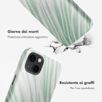 Selencia Cover posteriore Vivid con MagSafe Apple iPhone 13 - Nature Grayed Jade