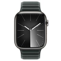 Apple Cinturino Magnetic Link in FineWoven Apple Watch | 44/45/46/49 mm - Taglia M/L - Evergreen