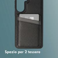 imoshion Cover Posteriore con Porta Carte e supporto Samsung Galaxy S26 Plus - Nero