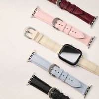 Burga Cinturino in vera pelle Apple Watch | 38/40/41/42 mm - Dream / Silver