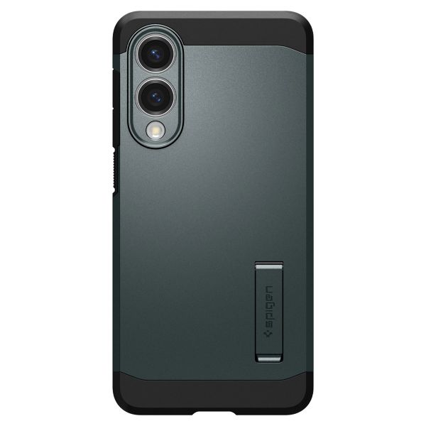 Spigen Cover Posteriore Corazzata Tough con MagSafe Samsung Galaxy S25 Edge - Abyss Green