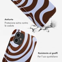 Selencia Cover Posteriore Vivid Apple iPhone 11 - Dream Swirl Chocolate