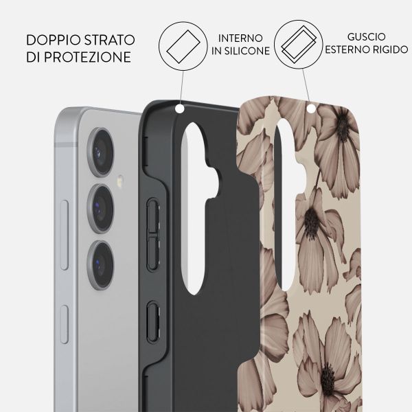 Burga Cover Posteriore Resistente Samsung Galaxy S24 - Barely Yours