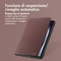 Accezz Cover Tablet Classica Samsung Galaxy Tab A9 Plus - Marrone