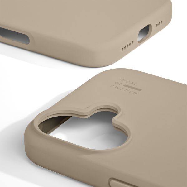 iDeal of Sweden Cover in silicone con MagSafe Apple iPhone 17 - Beige