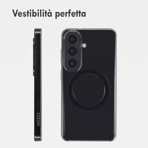 Accezz Lite custodia posteriore con MagSafe Samsung Galaxy S26 - Smokey Clear