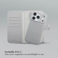 Selencia Libreria rimovibile Olyn con MagSafe Apple iPhone 17 Pro - Grigio