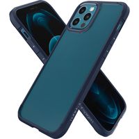 Spigen Cover Ultra Hybrid Apple iPhone 12 (Pro) - Blu scuro