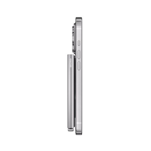 Secrid Cardprotector MagSafe Fluted - Porta carte - Silver