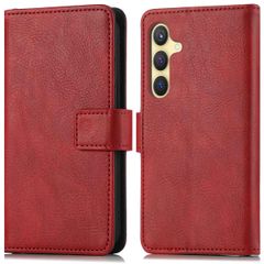imoshion Cover a libro di Lusso Samsung Galaxy S25 / S24 - Rosso