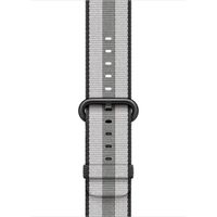 Apple Cinturino in nylon intrecciato Apple Watch | 44/45/46/49 mm - Black Stripe
