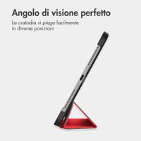 imoshion Cover a libro Trifold Apple iPad Air 3 (2019) / Pro 10.5 (2017) - Rosso