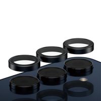 PanzerGlass Pellicole protettive fotocamera Hoops Optic Rings Samsung Galaxy A55 - Nero