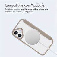 imoshion Bookcase trasparente con MagSafe Apple iPhone 17 - Beige