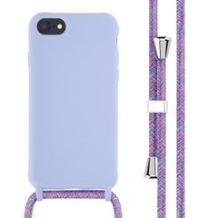 imoshion Cover in Silicone con Cordino Apple iPhone SE (2022 / 2020) / 8 / 7 - Viola