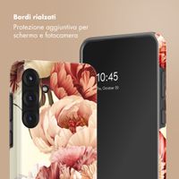 Selencia Cover Posteriore Vivid Samsung Galaxy S25 FE - Vintage Peony