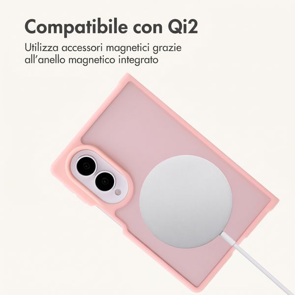 imoshion Cover posteriore Color Guard con MagSafe Samsung Galaxy Z Fold 8 - Rosa chiaro