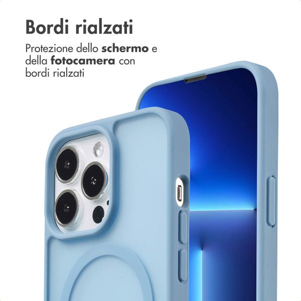 imoshion Cover posteriore Color Guard con MagSafe Apple iPhone 13 Pro - Azzurro