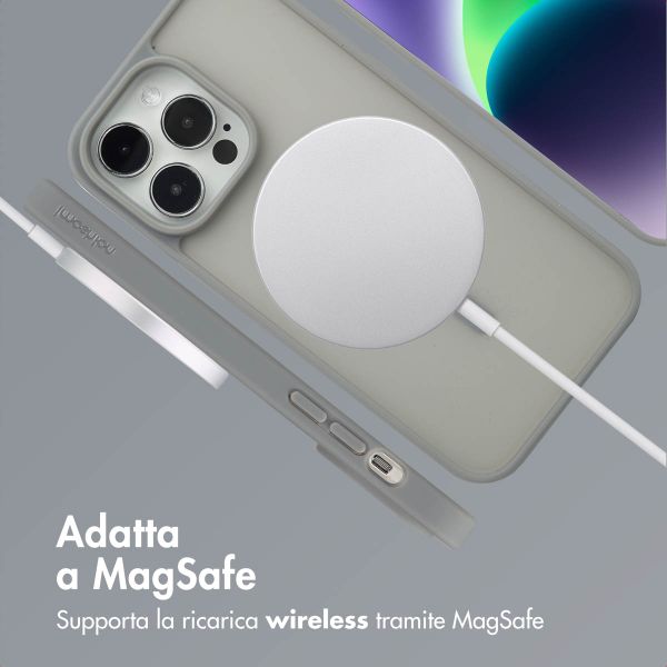 imoshion Cover posteriore Color Guard con MagSafe Apple iPhone 14 Pro Max - Grigio