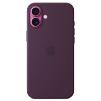 Apple Cover Posteriore in Silicone con MagSafe Apple iPhone 16 Plus - Plum