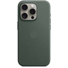Apple Cover Posteriore FineWoven con MagSafe Apple iPhone 15 Pro - Evergreen
