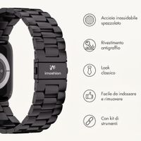 imoshion Cinturino in acciaio Apple Watch | 44/45/46/49 mm - Nero