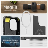 Spigen Cover Rugged Armor con MagSafe Apple iPhone 14 Pro Max - Nero