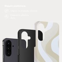 Selencia Cover Posteriore Vivid Samsung Galaxy A57 (5G) - Desert Waves Beige