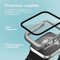 imoshion Cover rigida integrale lucida Apple Watch 4 / 5 / 6 / SE - 40 mm - Argento