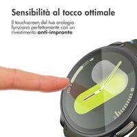 imoshion Cover rigida integrale Samsung Galaxy Watch 7 - 44 mm - Nero