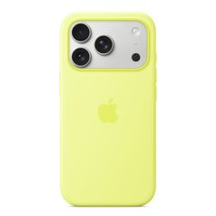Apple Cover in silicone con MagSafe Apple iPhone 17 Pro Max - Neon Yellow