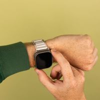 imoshion Cinturino in nylon Alpine Apple Watch | 44/45/46/49 mm - Bianco