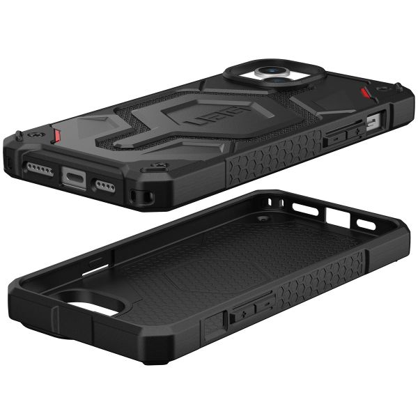 UAG Cover Posteriore Monarch Pro Apple iPhone 15 Plus - Kevlar Black