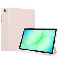 Accezz Cover a libro in silicone Smart Samsung Galaxy Tab A11 Plus / A9 Plus - Rosa