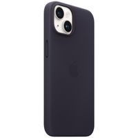 Apple Cover Posteriore in Pelle con MagSafe Apple iPhone 14 - Ink