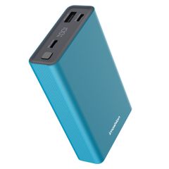 imoshion Powerbank in alluminio Ultra Series 20.000 mAh - Ricarica rapida fino a 33 watt - Petrol Green
