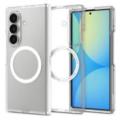 Spigen Cover posteriore Ultra Hybrid Pro MagFit Samsung Galaxy Z Fold 8 Ultra - Clear / White