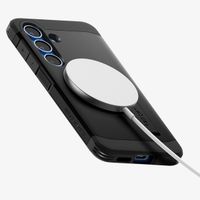 Spigen Cover Posteriore Corazzata Tough con MagSafe Samsung Galaxy S25 Plus - Nero