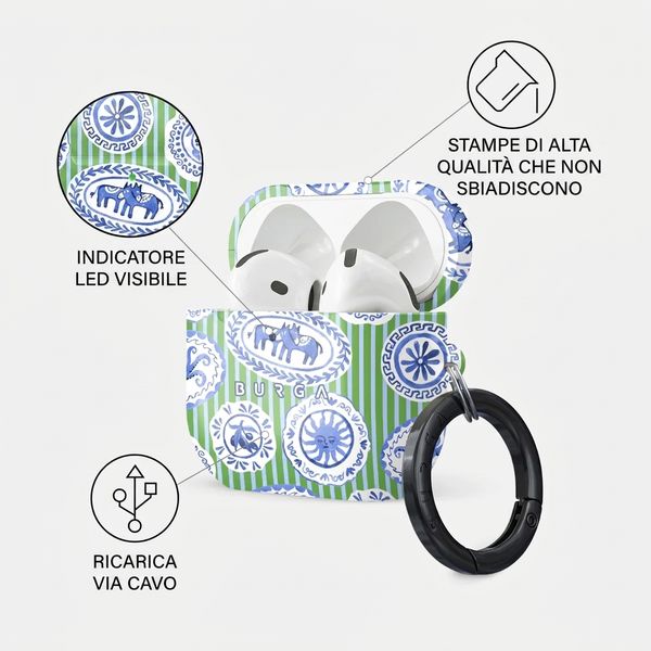 Burga Cover rigida Apple AirPods 4 - Taverna