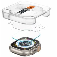 Spigen EZ FIT Glas.tR pellicola protettiva in vetro con applicatore Apple Watch Ultra - 49 mm - Trasparente