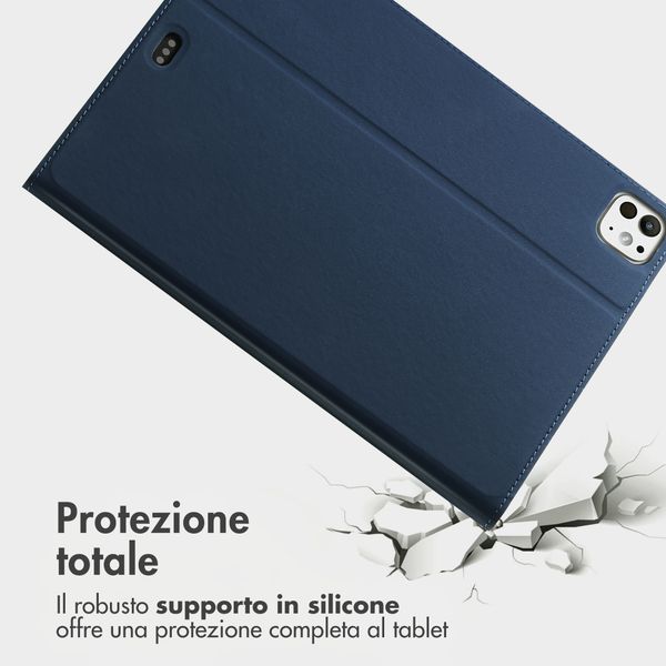 Accezz Cover Tablet Classica Apple iPad Pro 13 (2025) M5 / (2024) M4 - Blu scuro
