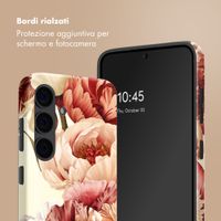 Selencia Cover posteriore Vivid con MagSafe Samsung Galaxy S24 - Vintage Peony
