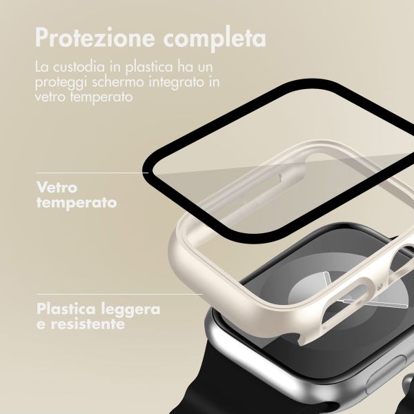 imoshion Cover rigida integrale Apple Watch 4 / 5 / 6 / SE - 40 mm - Luce stellare