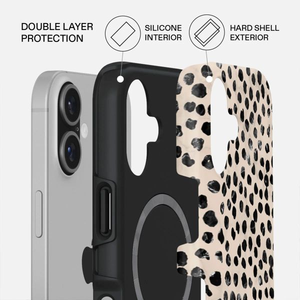 Burga Cover Posteriore Resistente con MagSafe Apple iPhone 17 - Almond Latte